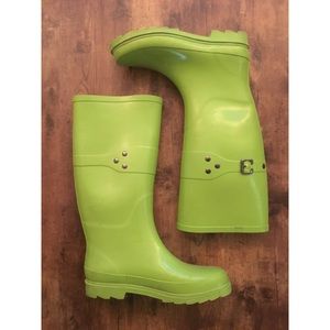 Gap Bright Green Rainboots